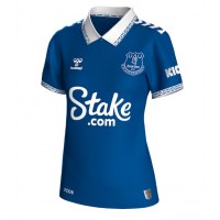 Camisa de time de futebol Everton Ashley Young #18 Replicas 1º Equipamento Feminina 2023-24 Manga Curta